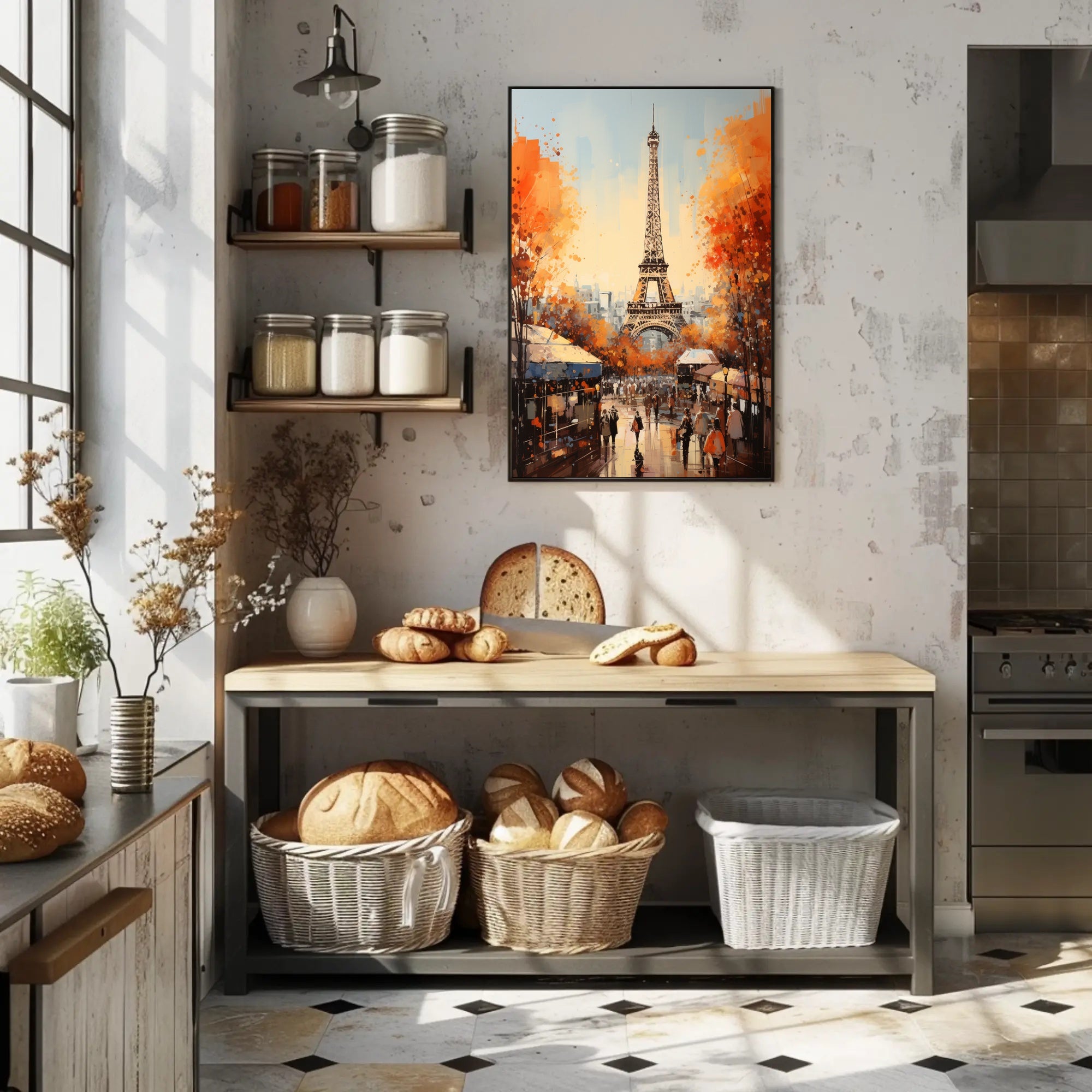 Autumn In Paris Poster