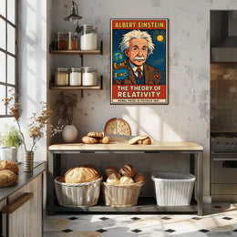 Albert Einstein The Theory Of Poster