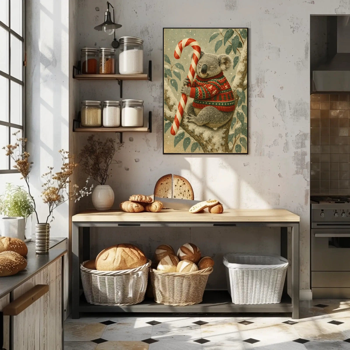 Koala Christmas Poster