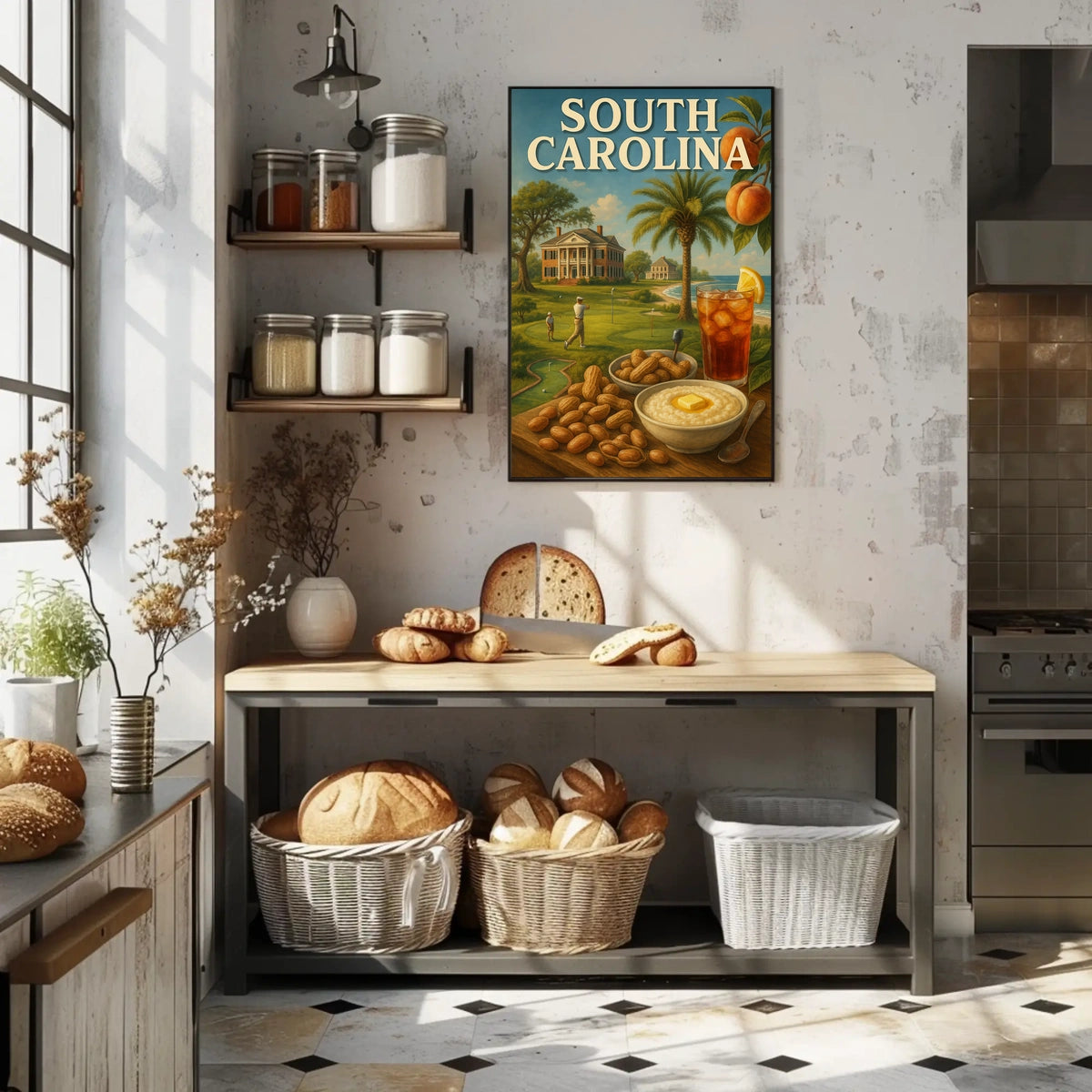 Discover South Carolina Poster