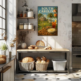 Discover South Carolina Poster
