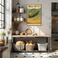 Bell XP-77 Lightweight Fighter Poster