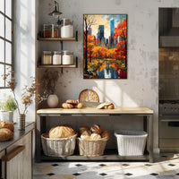 Autumn In The City Poster