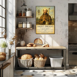 Saint Drogo Poster PosterGoat