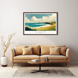 Ballycotton Cliffs Artistic View Poster