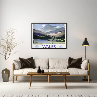 Wales Scenic Railway Poster