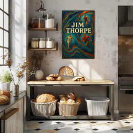 Jim Thorpe Athletic Legend Poster