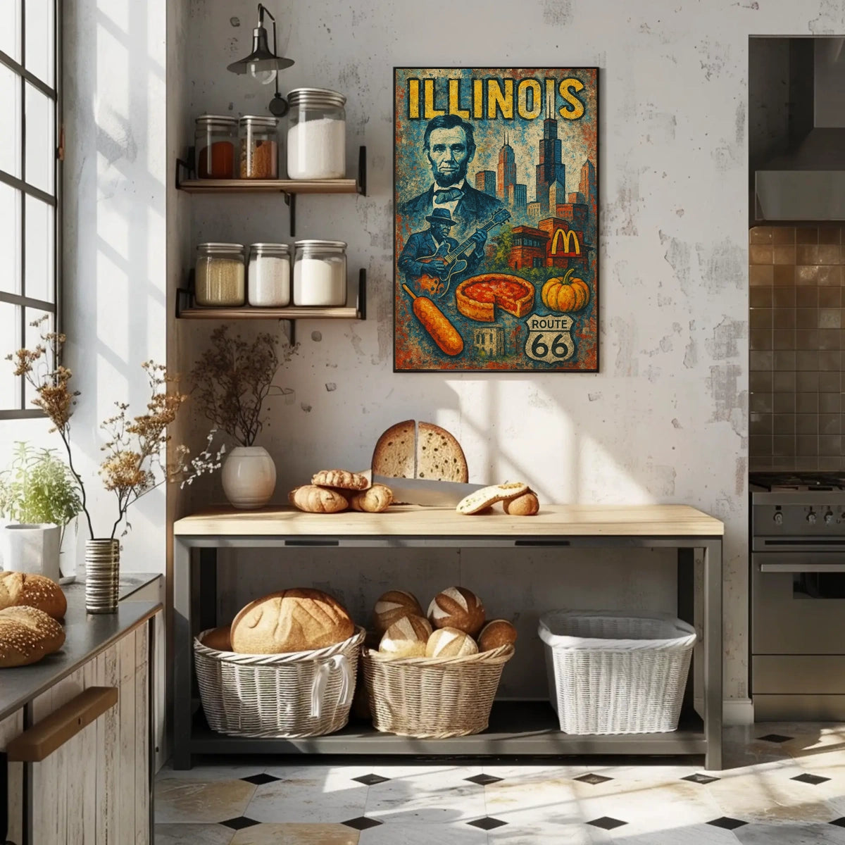 Illinois Tribute Poster