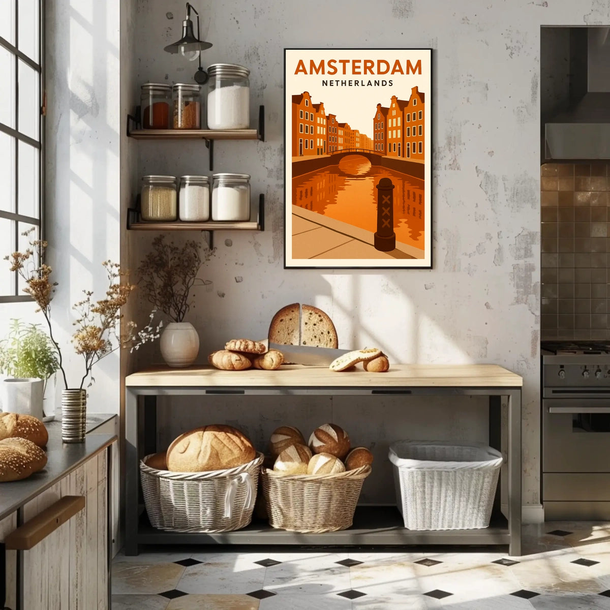 Amsterdam Netherlands Poster