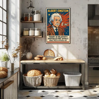Albert Einstein Nobel Prize In Physics Poster