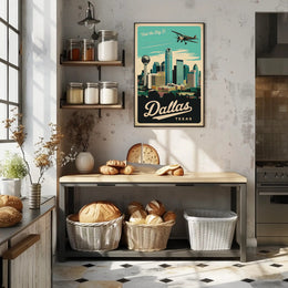Visit Dallas, Texas Poster