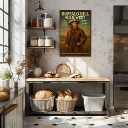 Buffalo Bill Wild West Show Cultural or Heritage Poster