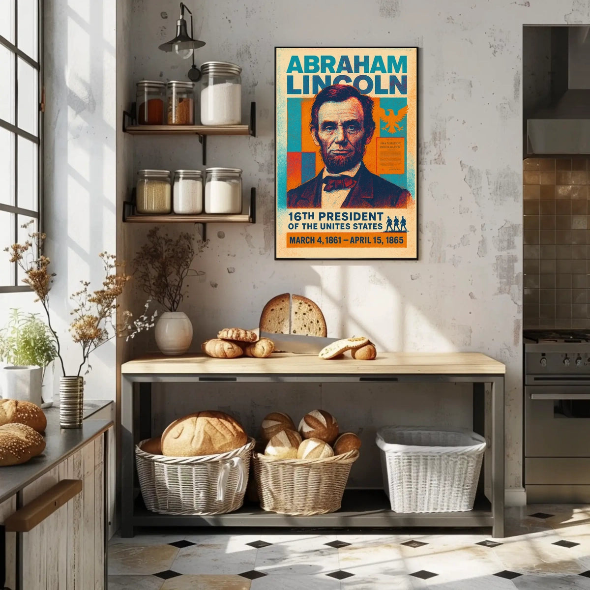 Abraham Lincoln 16Th President Poster