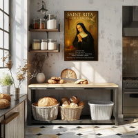 Saint Rita of Cascia Poster PosterGoat