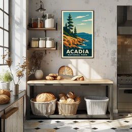 Acadia National Park Poster