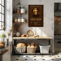 Andrew Jackson 7th President Poster