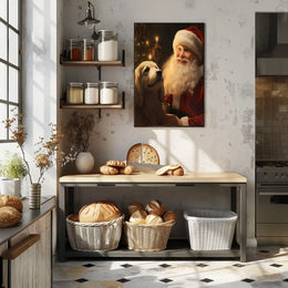 SantaS Joyful Moment Poster