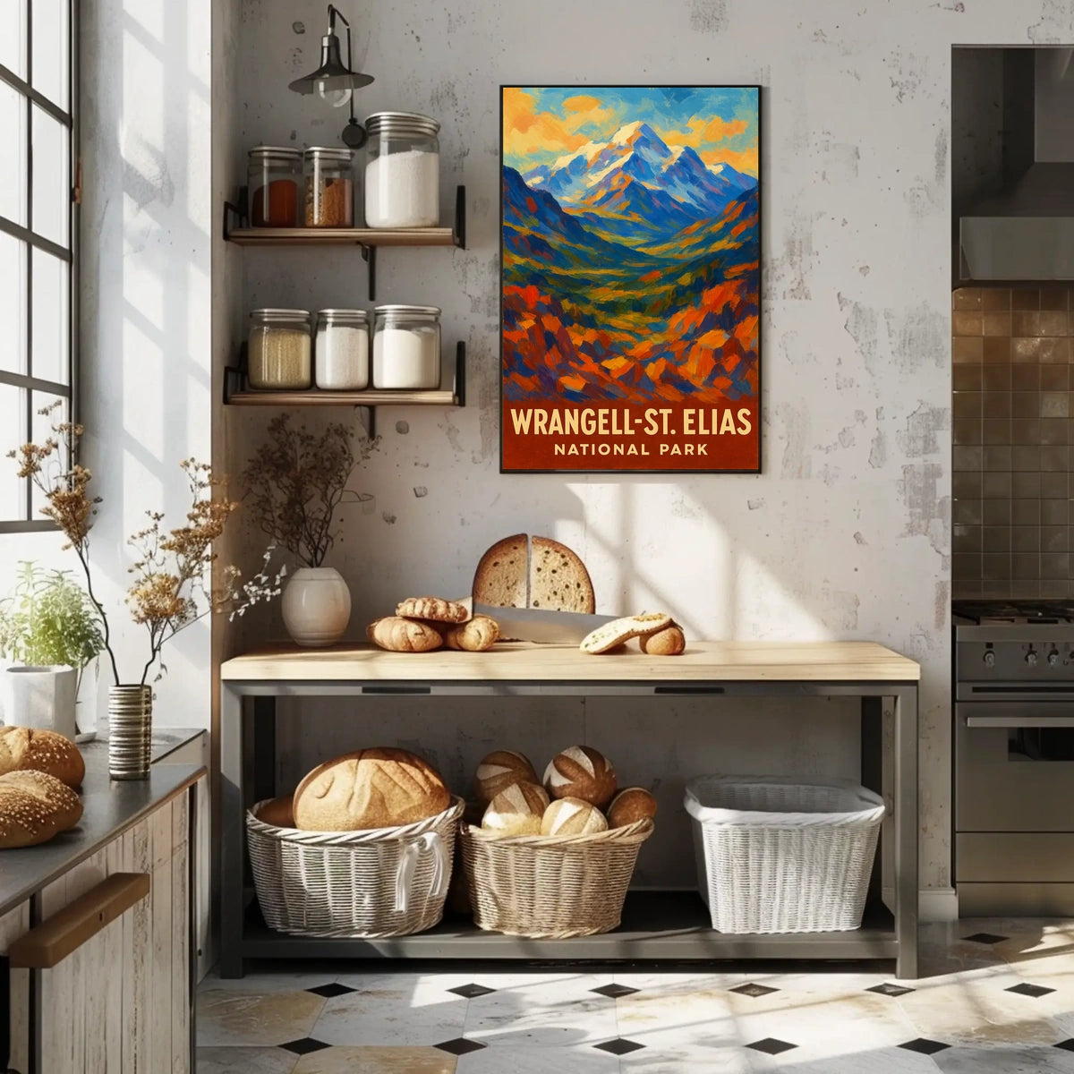 Wrangell-St. Elias National Park Poster