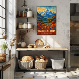 Wrangell-St. Elias National Park Poster