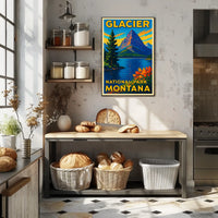 Glacier National Park Montana Poster