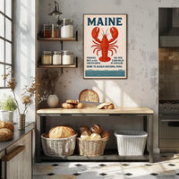 Discover Maine Poster