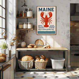 Discover Maine Poster