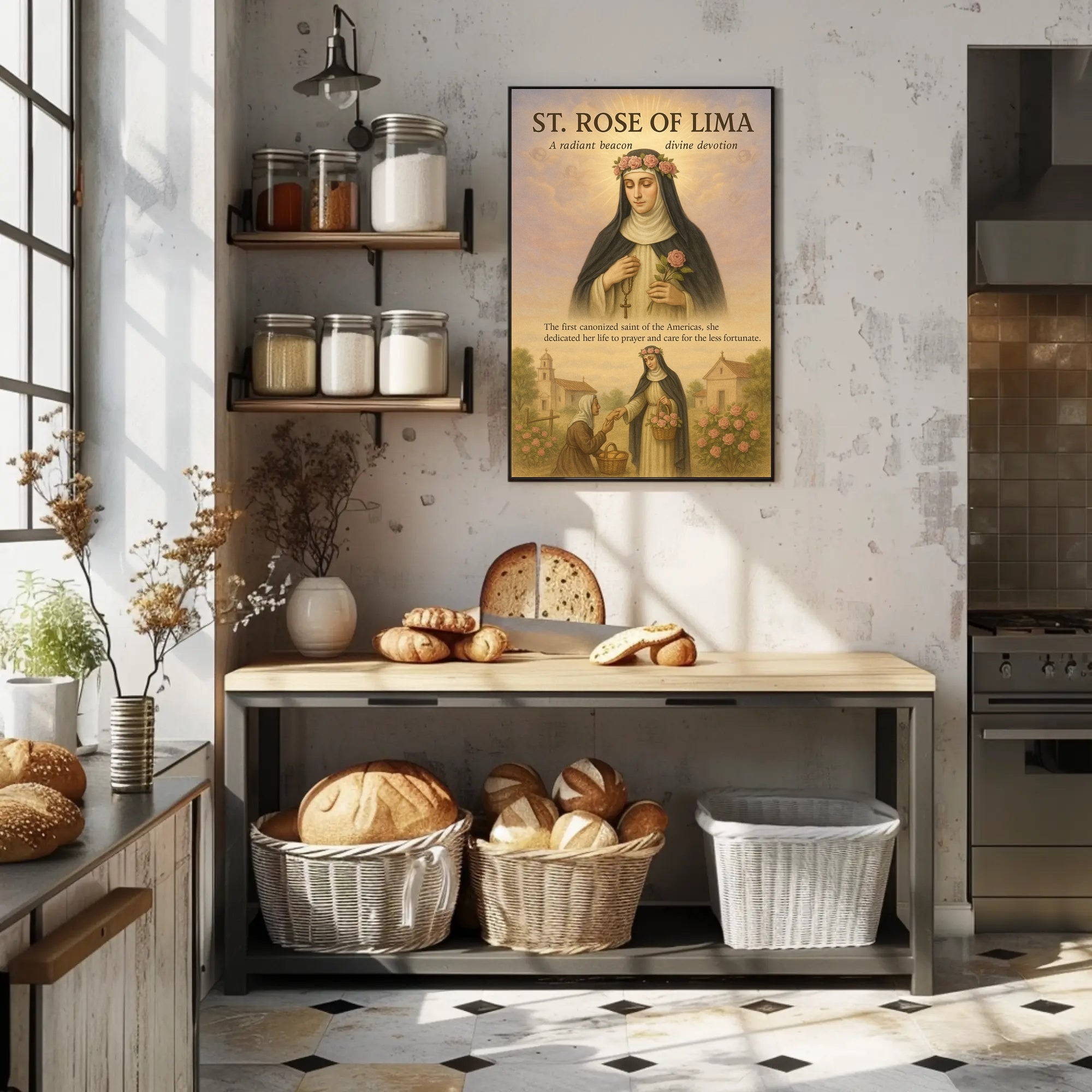 St. Rose of Lima Poster