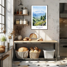 Scenic Beauty of the Balkans Poster PosterGoat