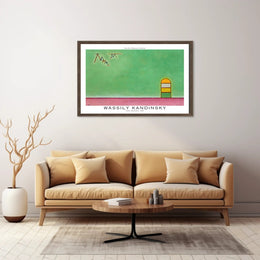 Wassily Kandinsky Green Emptiness Poster