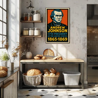 Andrew Johnson 17th President Poster