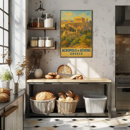 Acropolis of Athens Poster