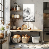 The Power Of Waves Poster