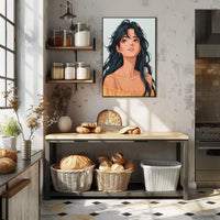 Radiant Portrait Poster