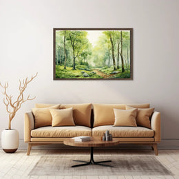 Tranquil Forest Pathway Poster