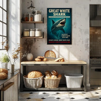 Great White Shark – Ocean's Legend Poster PosterGoat