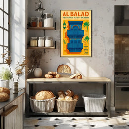 Al Balad The Colorful Old City Of Poster