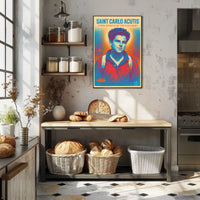 Saint Carlo Acutis Cyber Apostle Of Poster