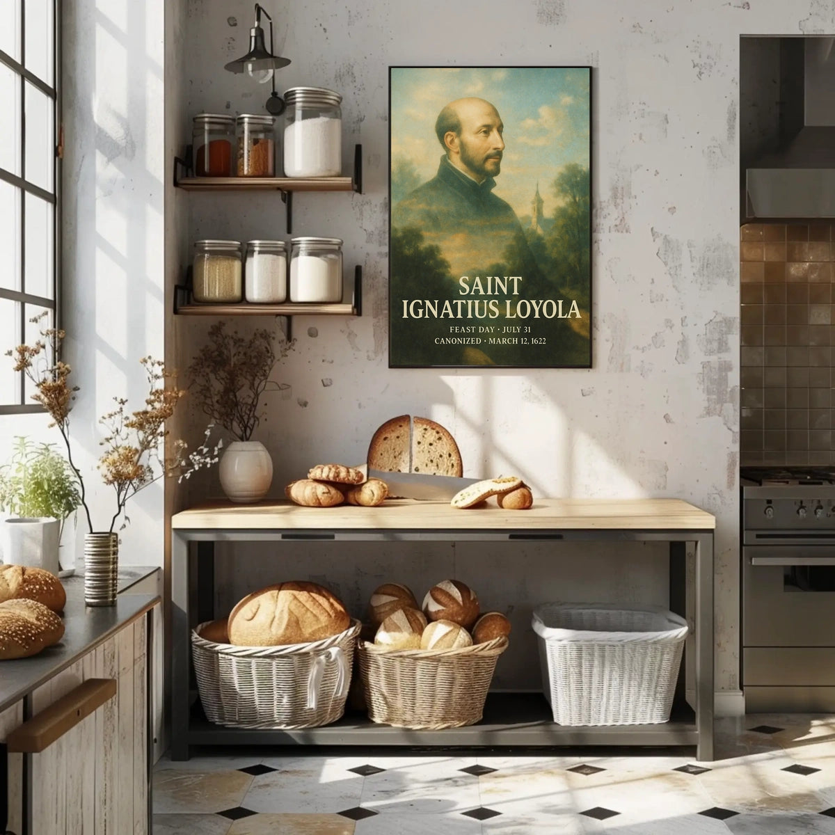 Saint Ignatius Loyola Poster