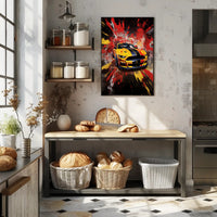 Vibrant Speed Explosion Poster PosterGoat
