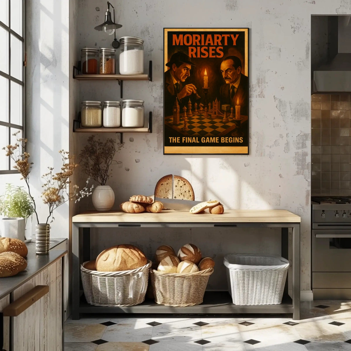 Moriarty Rises Poster