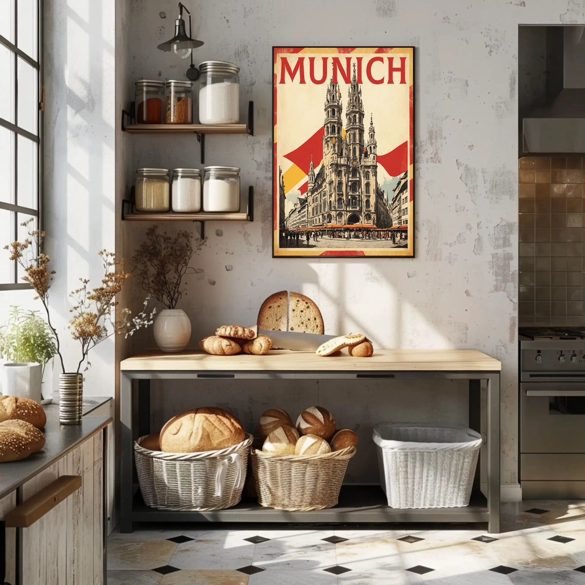 Munich Architectural Splendor Poster