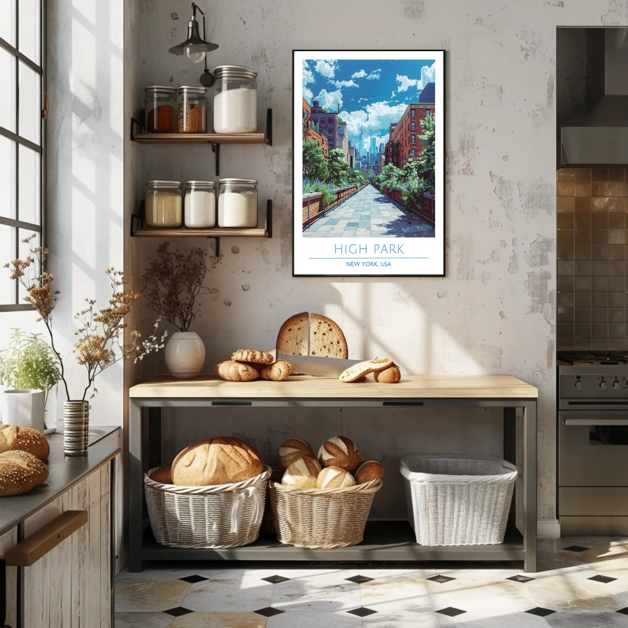 High Park in New York Poster