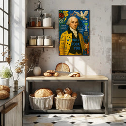 Historical Music Figure Vibrant Art Poster - Pop Culture Poster