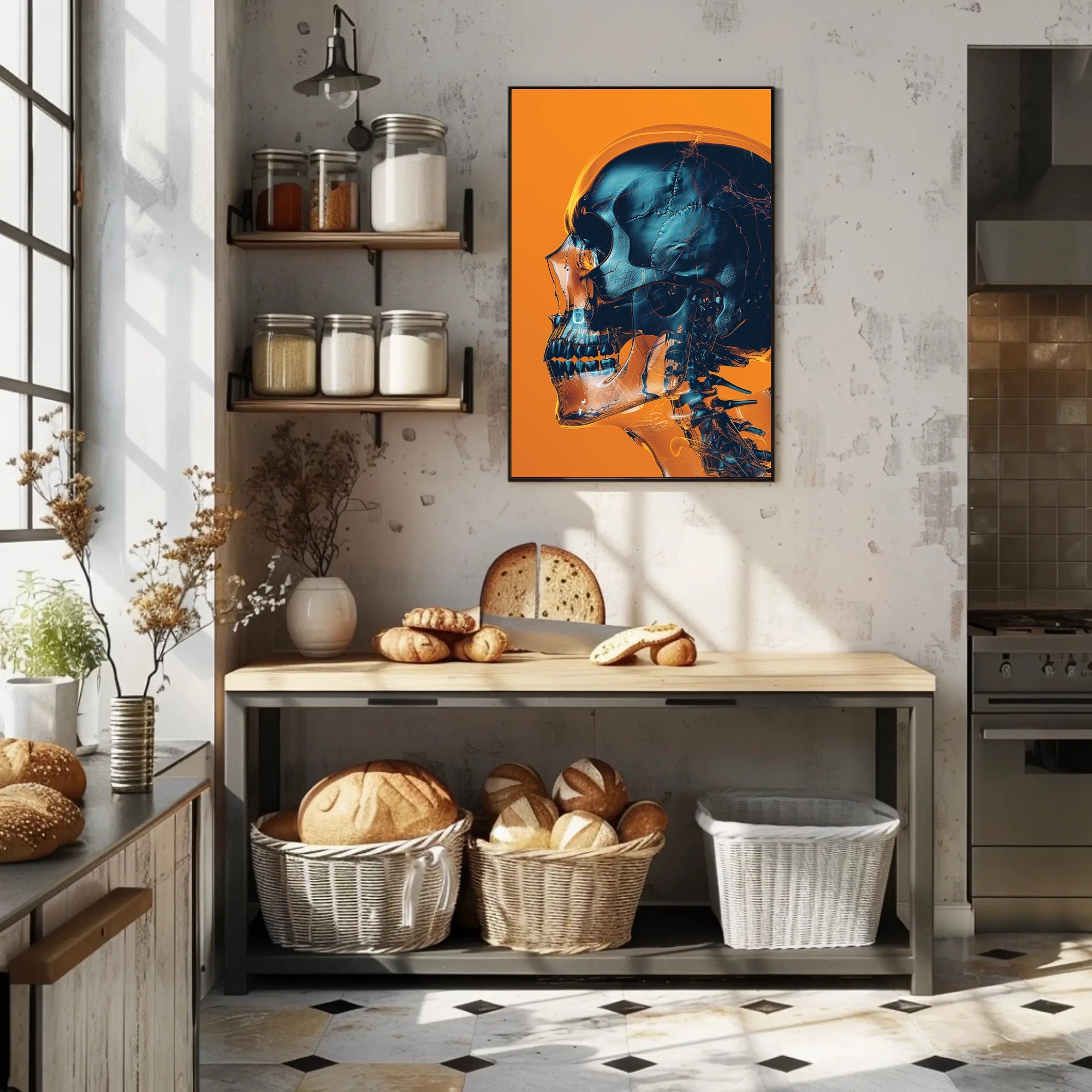 Vibrant Anatomy Poster PosterGoat