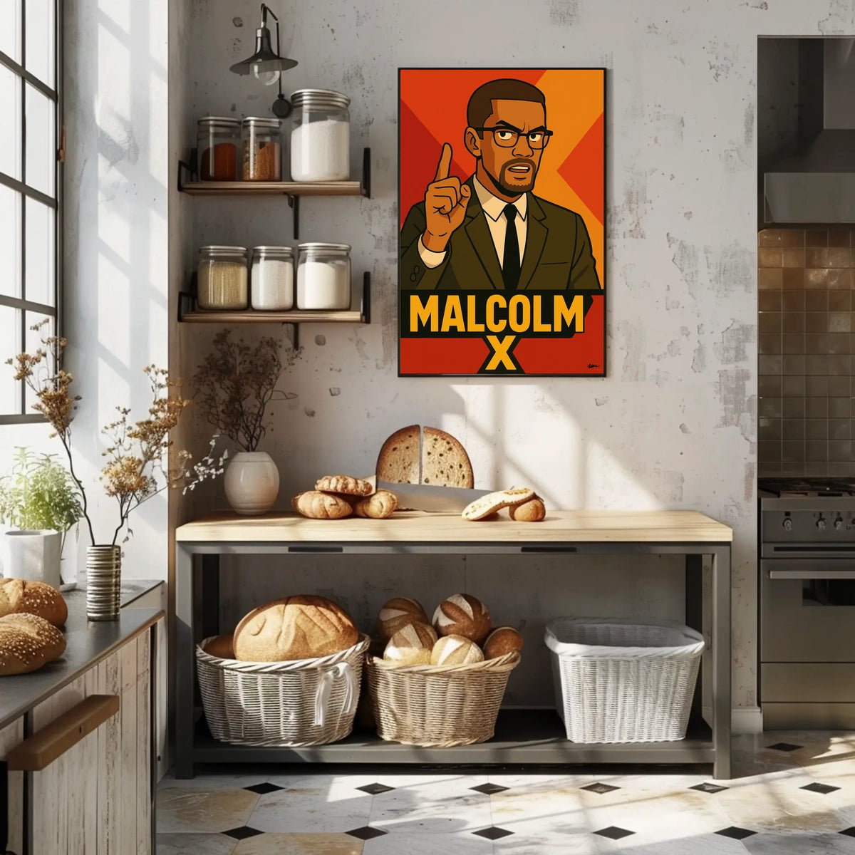 Malcolm X Poster
