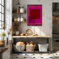 Vibrant Geometric Abstraction Poster