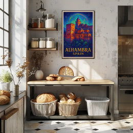 Alhambra, Spain Poster