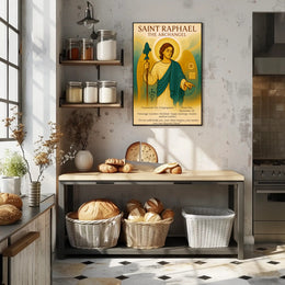 Saint Raphael the Archangel Poster PosterGoat