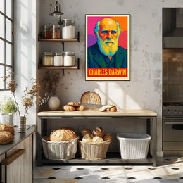 Charles Darwin Evolutionary Visionary Poster