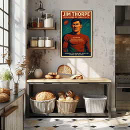 Jim Thorpe The Legend of Versatility Jim Thorpe Poster